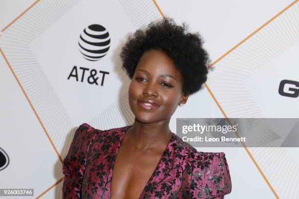 Lupita Nyong'o attends the 2018 Essence Black Women In Hollywood Oscars Luncheon at Regent Beverly Wilshire Hotel on March 1, 2018 in Beverly Hills,...