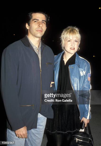 David Thornton and Cyndi Lauper