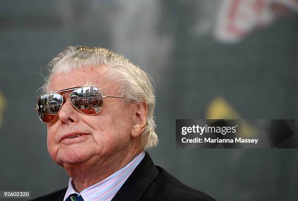 Trainer Bart Cummings is seen during the Melbourne Cup Parade in Federation Square on November 2, 2009 in Melbourne, Australia.