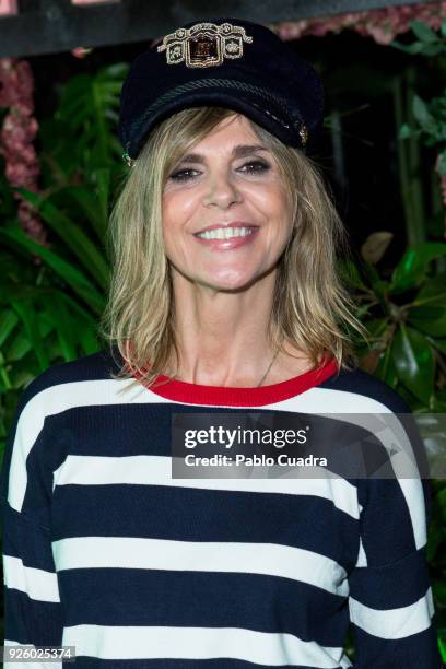 Arancha de Benito attends the 'Highly Preppy' fashion show at the Puerta de America hotel on March 1, 2018 in Madrid, Spain.