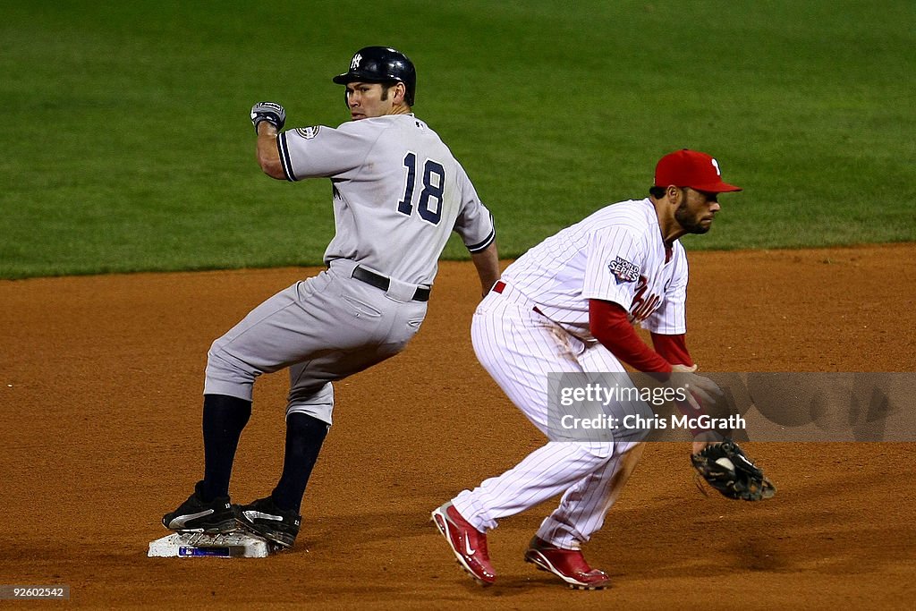 New York Yankees v Philadelphia Phillies, Game 4