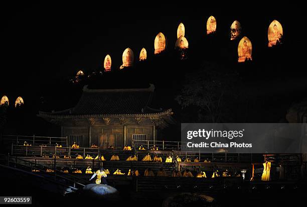 Shaolin Zen Music Ritual Zen Music Shaolin Grand Ceremony Photos and Premium High Res Pictures ...