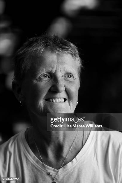 Kate Rowe poses during Mardi Gras rehearsals on March 1, 2018 in Sydney, Australia. The Sydney Mardi Gras parade began in 1978 as a march and...