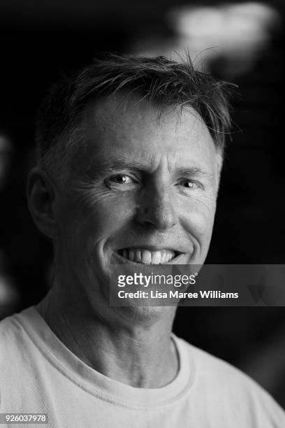 Peter Clare poses during Mardi Gras rehearsals on March 1, 2018 in Sydney, Australia. The Sydney Mardi Gras parade began in 1978 as a march and...