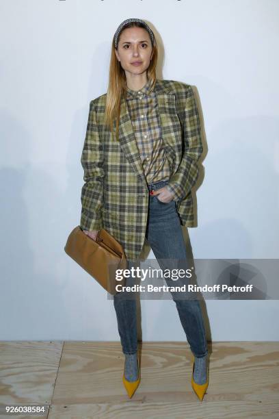 Pernille Teisbaek attends the LVMH Prize 2018 - Designers Presentation on March 1, 2018 in Paris, France.