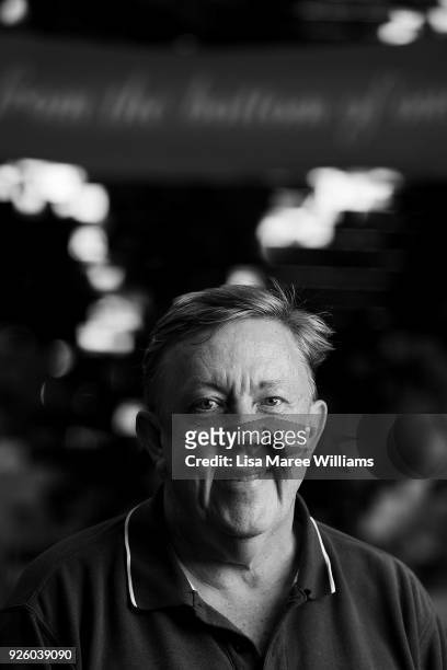 Lance Mumby poses during Mardi Gras rehearsals on March 1, 2018 in Sydney, Australia. The Sydney Mardi Gras parade began in 1978 as a march and...
