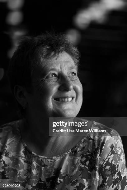 Deb Healey poses during Mardi Gras rehearsals on March 1, 2018 in Sydney, Australia. The Sydney Mardi Gras parade began in 1978 as a march and...