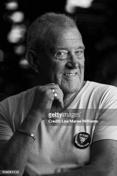 Lance Day poses during Mardi Gras rehearsals on March 1, 2018 in Sydney, Australia. The Sydney Mardi Gras parade began in 1978 as a march and...