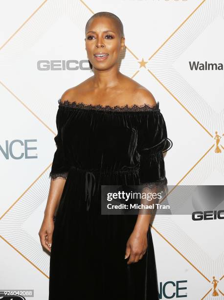 Sidra Smith attends the Essence 11th Annual Black Women In Hollywood Awards Gala luncheon held at the Beverly Wilshire Four Seasons Hotel on March 1,...