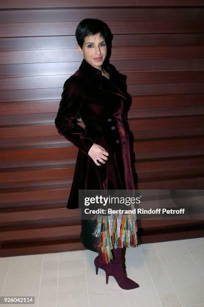 Princess Deena Aljuhani Abdulaziz attends the LVMH Prize 2018 - Designers Presentation on March 1, 2018 in Paris, France.