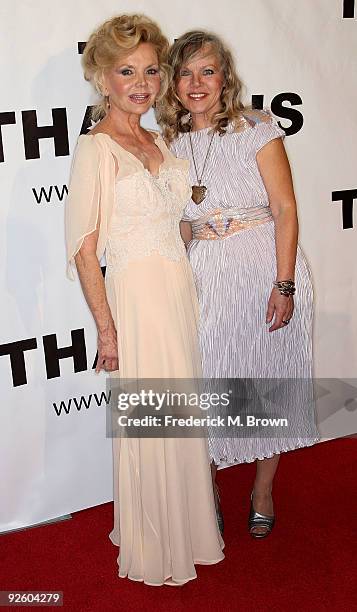 Actress Barbara Luna and her daughter attend the 54th annual Thalians Ball at the Beverly Hilton Hotel on November 1, 2009 in Beverly Hills,...