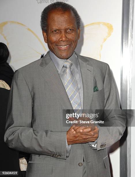 Sidney Poitier at AFI FEST 2009 Screening Of Precious: Based On The Novel 'PUSH' By Sapphire on November 1, 2009 in Hollywood, California.