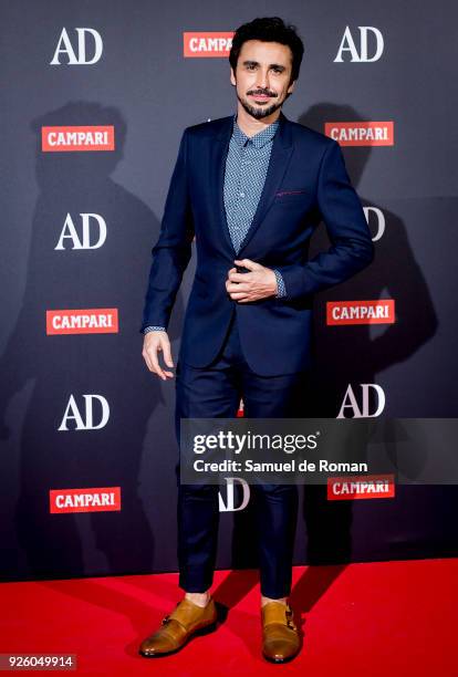 Canco Rodriguez attends 'AD Awards' 2018 photocall on March 1, 2018 in Madrid, Spain.