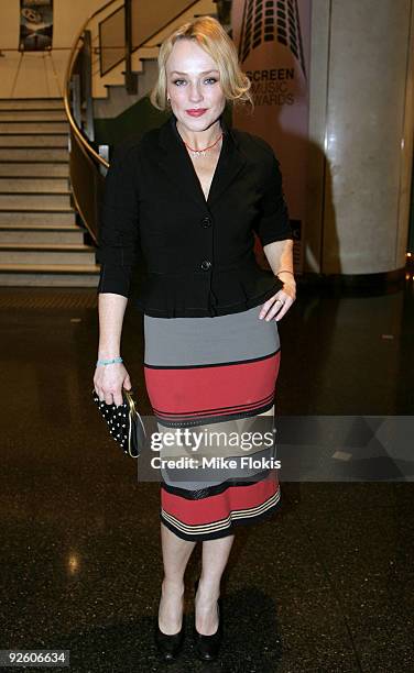 Actress Susie Porter arrives for the Screen Music Awards 2009 at the City Recital Hall on November 2, 2009 in Sydney, Australia.