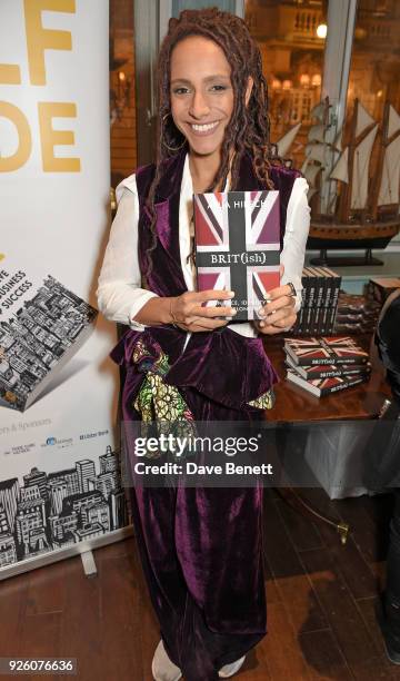 Afua Hirsch attends the launch of the 'London's Big Read' campaign in celebration of World Book Day at LIBRARY on March 1, 2018 in London, England.