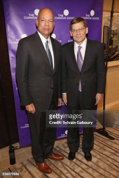Jeh Johnson and Michael Morell attend The Common Good is pleased to present an important off-the-record conversation with Michael Morell, former...