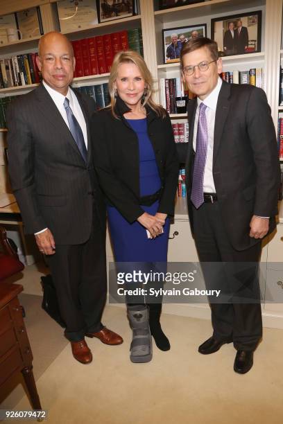 Jeh Johnson, Patricia Duff and Michael Morell attend The Common Good is pleased to present an important off-the-record conversation with Michael...