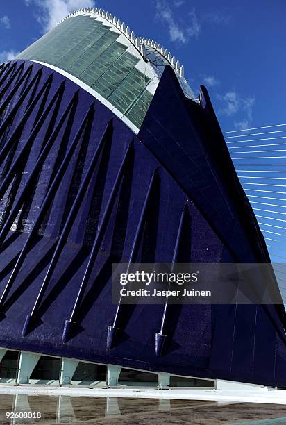 The Agora building where the ATP 500 World Tour Valencia Open tennis tournament will be held at the Ciudad de las Artes y las Ciencias on November 2,...