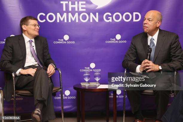 Michael Morell and Jeh Johnson attend The Common Good is pleased to present an important off-the-record conversation with Michael Morell, former...