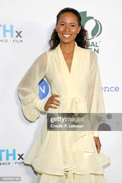 Fola Evan-Akingbola photographed at the 15th Annual Global Green Pre-Oscar Gala on February 28, 2018 in Los Angeles, California.