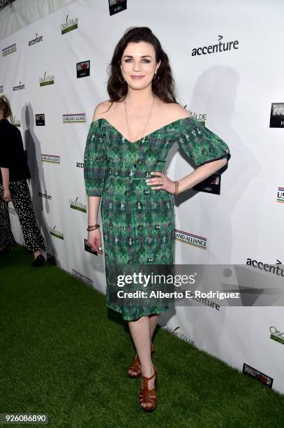 Aisling Bea attends the Oscar Wilde Awards 2018 at Bad Robot on March 1, 2018 in Santa Monica, California.