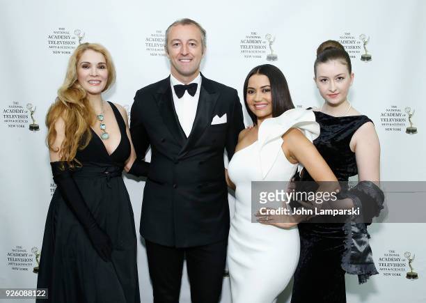 Sonjja Baram, Prince Mario-Max Schaumburg, Luisa Diaz and Gloria Holzapfel attend as Prince Mario-Max Schaumburg Lippe hosts Le Caviar Royale...