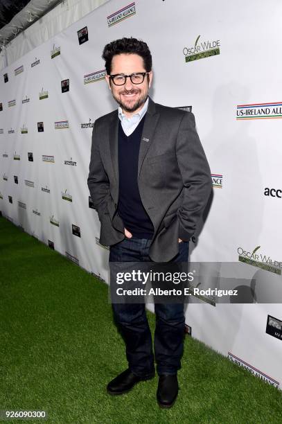 Abrams attends the Oscar Wilde Awards 2018 at Bad Robot on March 1, 2018 in Santa Monica, California.