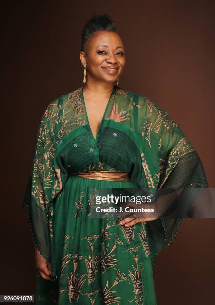 Essence Magazine Editor In Cheif Vanessa K. De Luca poses for a portrait at the Beverly Wilshire Four Seasons Hotel on March 1, 2018 in Beverly...