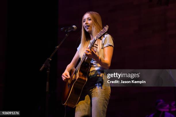 Singer Kalie Shorr performs at War Memorial Auditorium on March 1, 2018 in Nashville, Tennessee.