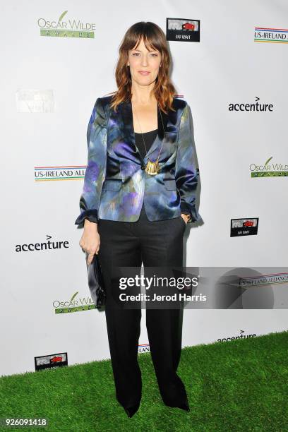 Actress Rosemarie DeWitt arrives at the 13th Annual Oscar Wilde Awards on March 1, 2018 in Santa Monica, California.