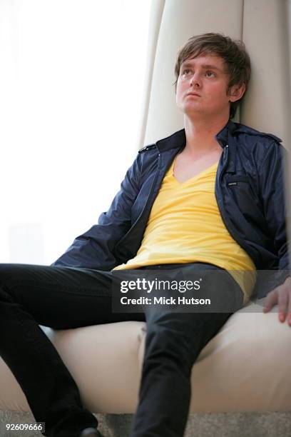 Tom Chaplin of Keane poses for a portrait session on March 7th, 2009 in Buenos Aires, Argentina.