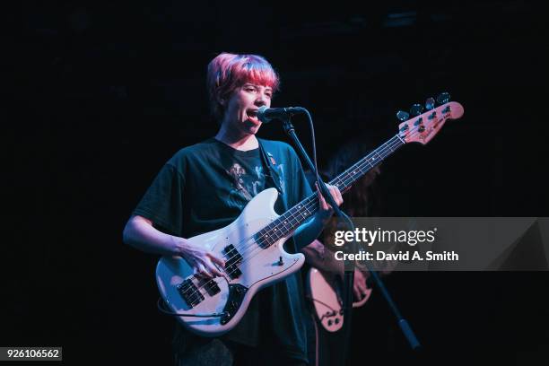 Jessica Knight of Looming performs at Saturn Birmingham on March 1, 2018 in Birmingham, Alabama.