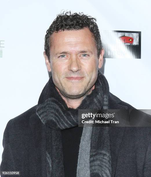 Jason O'Mara arrives to the 13th Annual Oscar Wilde Awards held at Bad Robot on March 1, 2018 in Santa Monica, California.