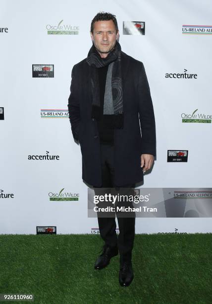 Jason O'Mara arrives to the 13th Annual Oscar Wilde Awards held at Bad Robot on March 1, 2018 in Santa Monica, California.