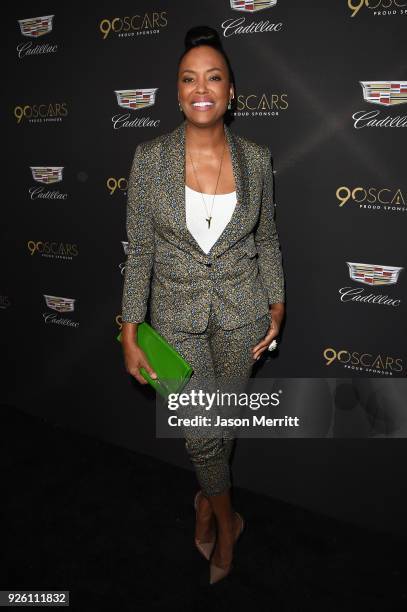 Aisha Tyler attends the Cadillac Oscar Week Celebration at Chateau Marmont on March 1, 2018 in Los Angeles, California.