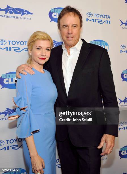 Susan Yeagley and Kevin Nealon attend Keep it Clean to benefit Waterkeeper Alliance on March 1, 2018 in Los Angeles, California.