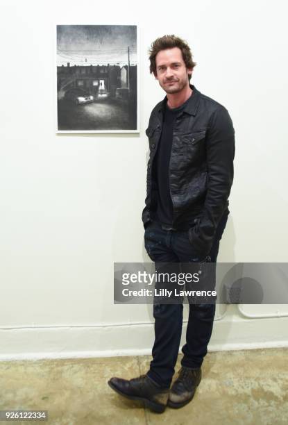 Actor Will Kemp attends Charcoal Collection by Corran Brownlee opening reception on March 1, 2018 in Los Angeles, California.