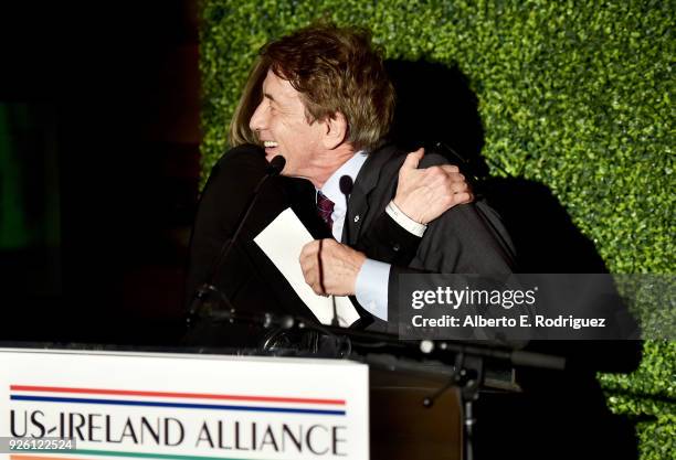 Martin Short speaks onstage during the Oscar Wilde Awards 2018 at Bad Robot on March 1, 2018 in Santa Monica, California.