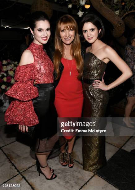Vanessa Marano, Jane Seymour, and Laura Marano attend Vanity Fair and Lancome Paris Toast Women in Hollywood, hosted by Radhika Jones and Ava...