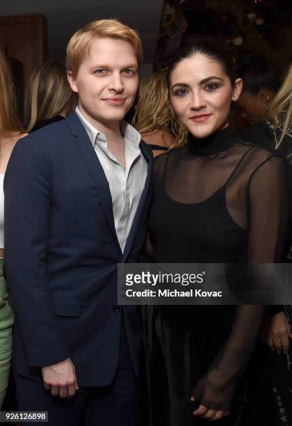 Ronan Farrow and Isabelle Fuhrman celebrate with Belvedere Vodka at Vanity Fair and Lancome Paris Toast Women in Hollywood, hosted by Radhika Jones...