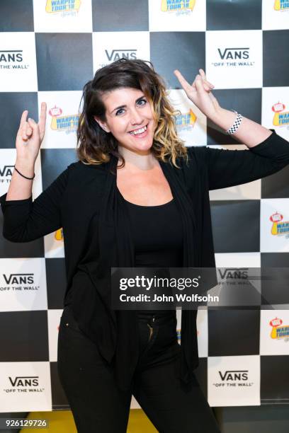 Leanne Bowes of Shiragirl attends 2018 Vans Warped Tour Kick Off Event press conference at Vans Global HQ on March 1, 2018 in Costa Mesa, California.
