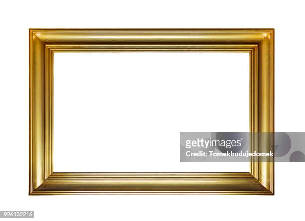 frame - gold frame stock pictures, royalty-free photos & images