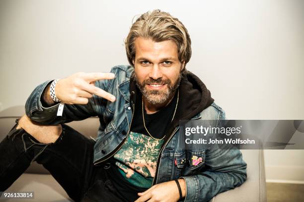 Sean Foreman of 3OH!3 attends 2018 Vans Warped Tour Kick Off Event press conference at Vans Global HQ on March 1, 2018 in Costa Mesa, California.
