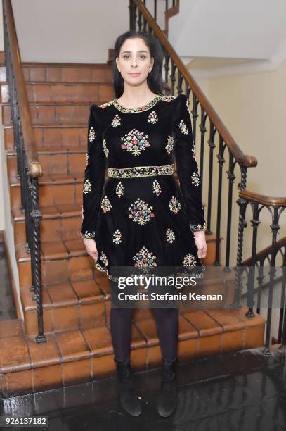 Sarah Silverman attends the Cadillac Oscar Week Celebration at Chateau Marmont on March 1, 2018 in Los Angeles, California.
