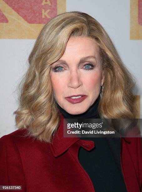 Actress Donna Mills attends the 2nd Annual Kodak Auteur Awards at Crossroads Kitchen on March 1, 2018 in Los Angeles, California.