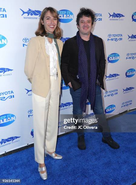 Molly Lewis and Harper Simon attend Keep It Clean Live Comedy Benefit for Waterkeeper Alliance at Avalon on March 1, 2018 in Hollywood, California.