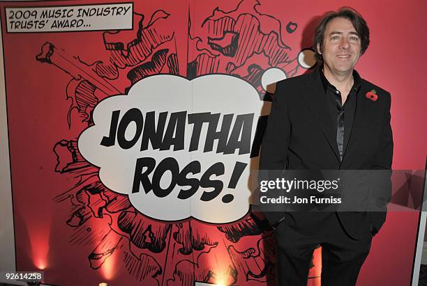 Jonathan Ross attends the Music Industry Trusts' Awards at The Grosvenor House Hotel on November 2, 2009 in London, England.