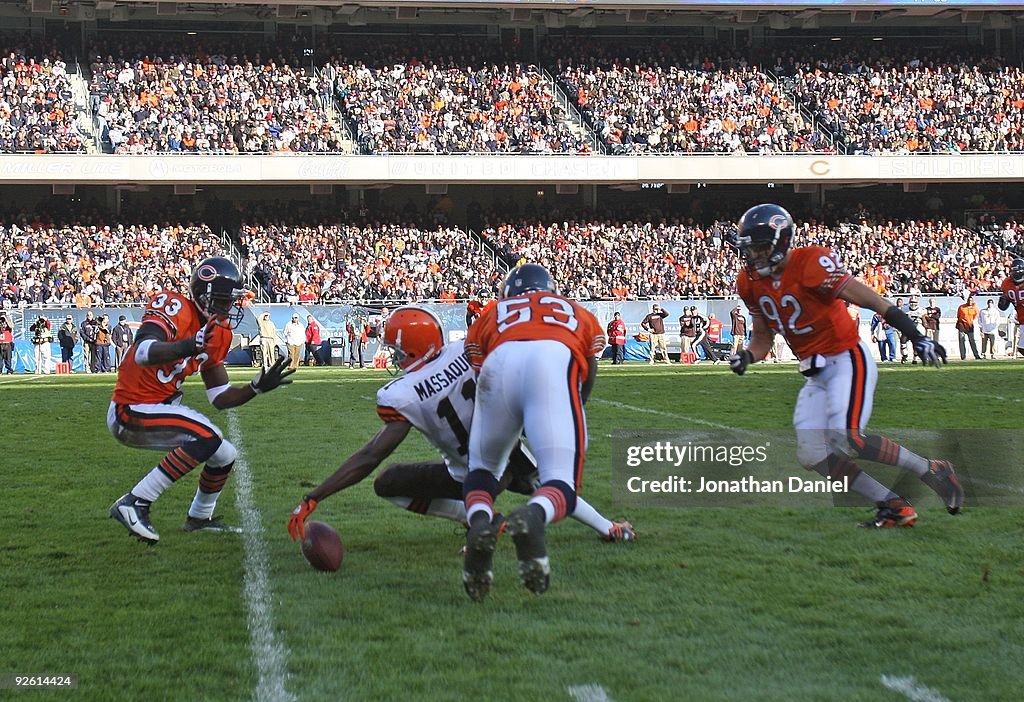 IL: Cleveland Browns v Chicago Bears