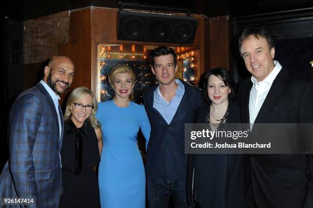 Keegan-Michael Key, Rachael Harris, Susan Yeagley, Christian Hebel, Elisa Pugliese and Kevin Nealon attend Keep It Clean To Benefit Waterkeeper...