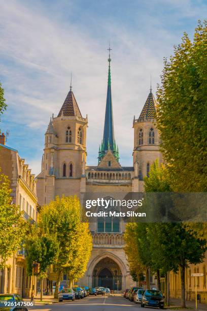 church of notre dame in dijon. - dijon - fotografias e filmes do acervo